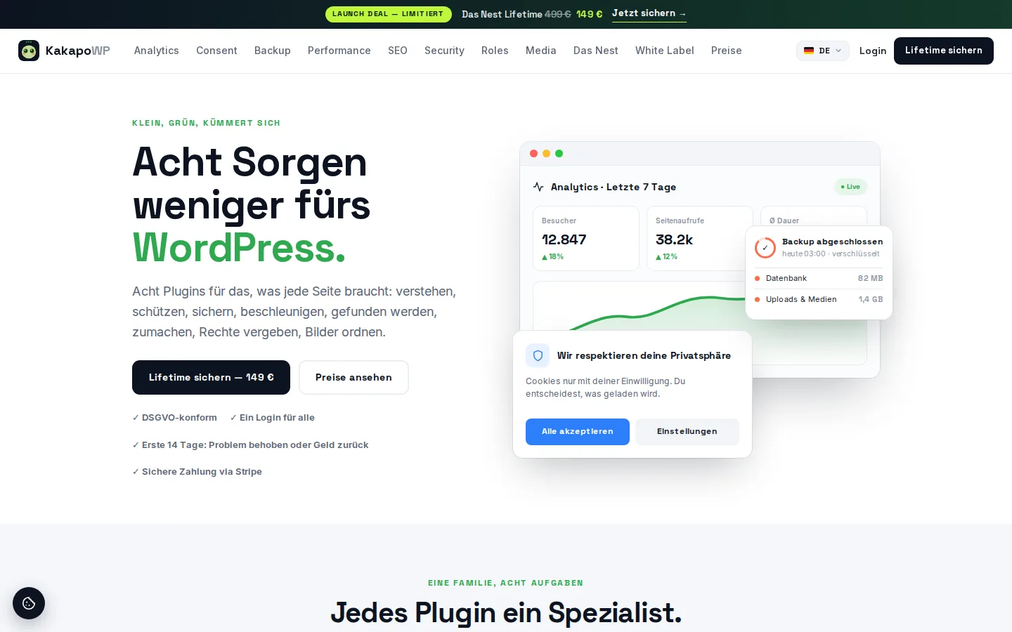 Website von KakapoWP